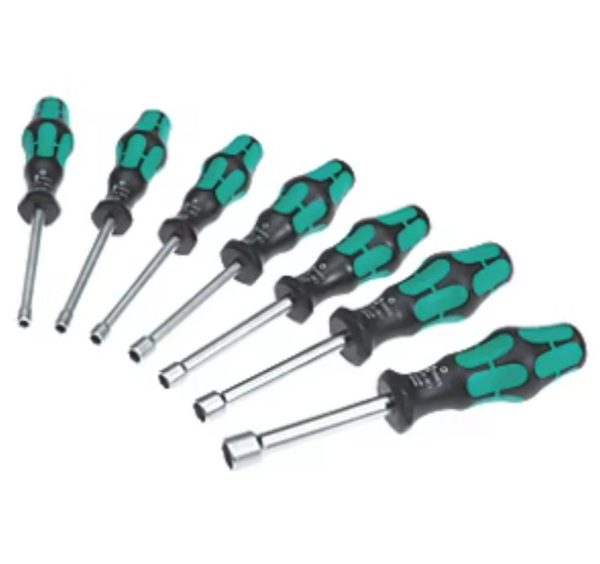 Wera 7 Piece Nut Driver Set - Wera Screwdriver Sets Ireland - Image 2