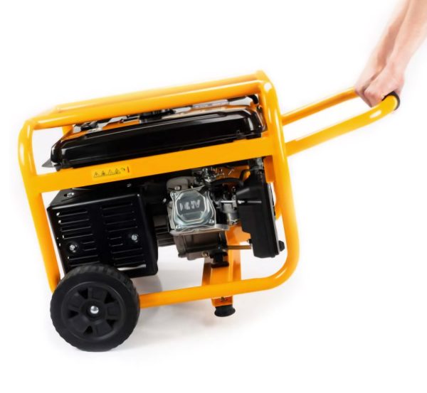 JCB 3.6kW / 4.5kVA Petrol Site Generator 115V / 230V 7.5hp 224cc JCB Engine, Recoil Pull Start. - Image 2