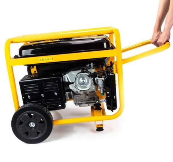 JCB 7.9kW / 9.8kVA Petrol Generator, 115V / 230V 15hp 457cc JCB Engine, Recoil & Electric Start. JCB8000PE - Image 2