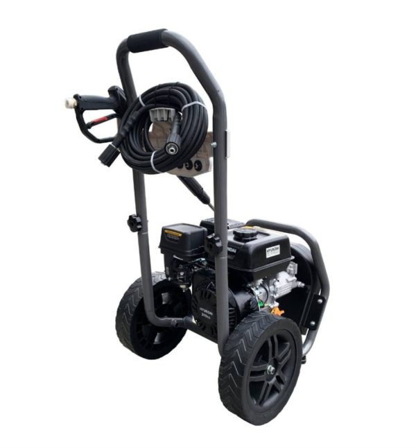Hyundai 3400psi / 234 bar Petrol Pressure Washer, 9L/min, 7hp, 210cc with 10m Hose & Detergent Tank. - Image 6