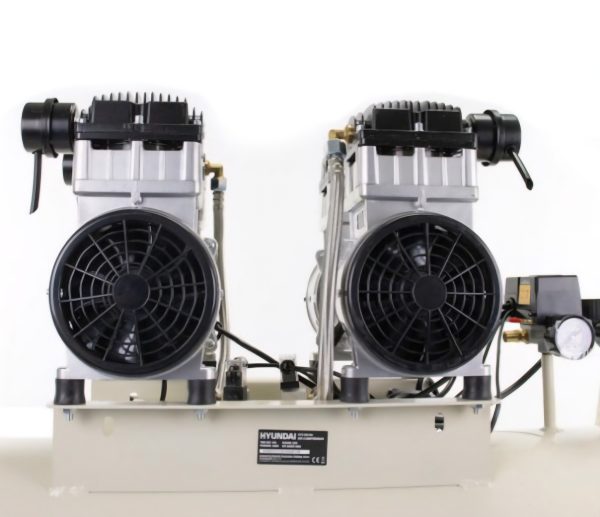 Hyundai 4hp 100L Oil Free Low Noise Electric Air Compressor 10.6CFM 145psi Direct Drive. - Image 5
