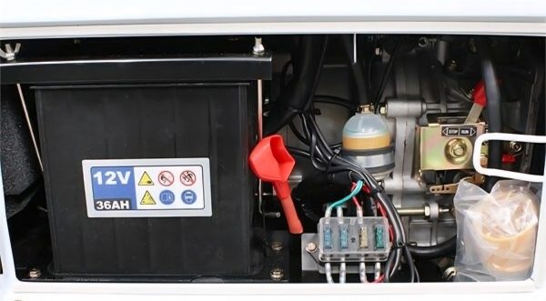 Hyundai 6kW/7.5kVA Long Run Standby Diesel Generator Single Phase    DHY8000SELR - Image 2
