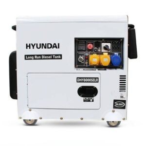 Hyundai 6kW/7.5kVA Long Run Standby Diesel Generator Single Phase    DHY8000SELR