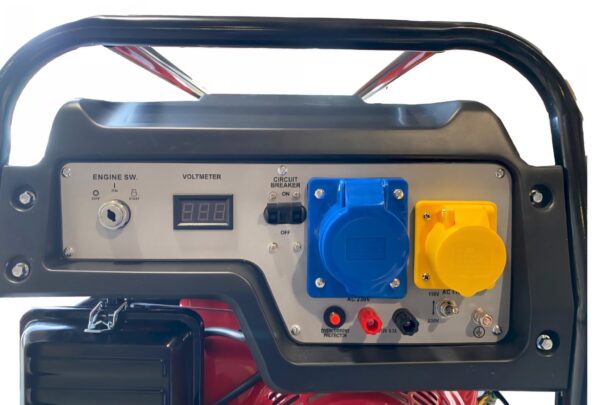 Pacini PC9500 8.5kVA / 7.0kW Petrol Generator – 17HP, Electric Start - Image 6