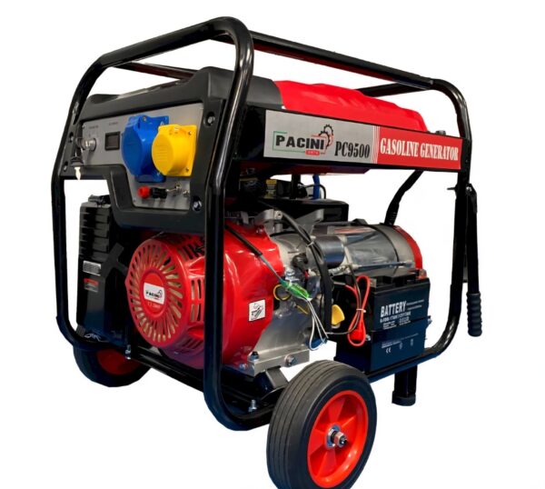 Pacini PC9500 8.5kVA / 7.0kW Petrol Generator – 17HP, Electric Start - Image 9