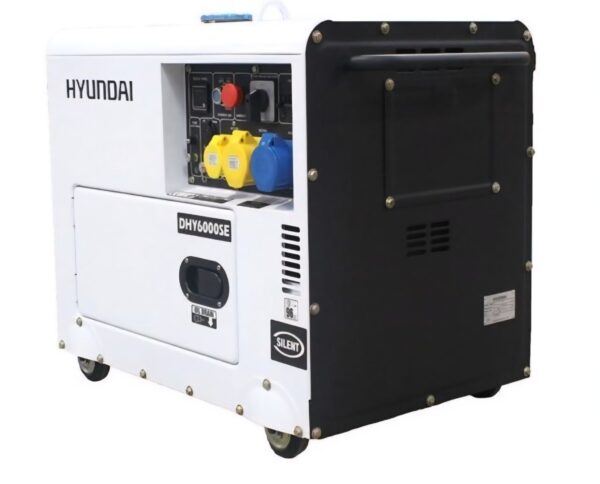 Hyundai 5.2kW ‘Silent’ Standby Diesel Generator - DHY6000SE - Image 2