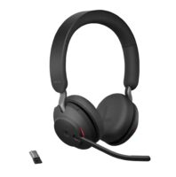 Superior Jabra Evolve2 65 Wireless Telephone Headset Bluetooth, USB With Microphone Stereo Black