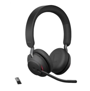 Superior Jabra Evolve2 65 Wireless Telephone Headset Bluetooth, USB With Microphone Stereo Black