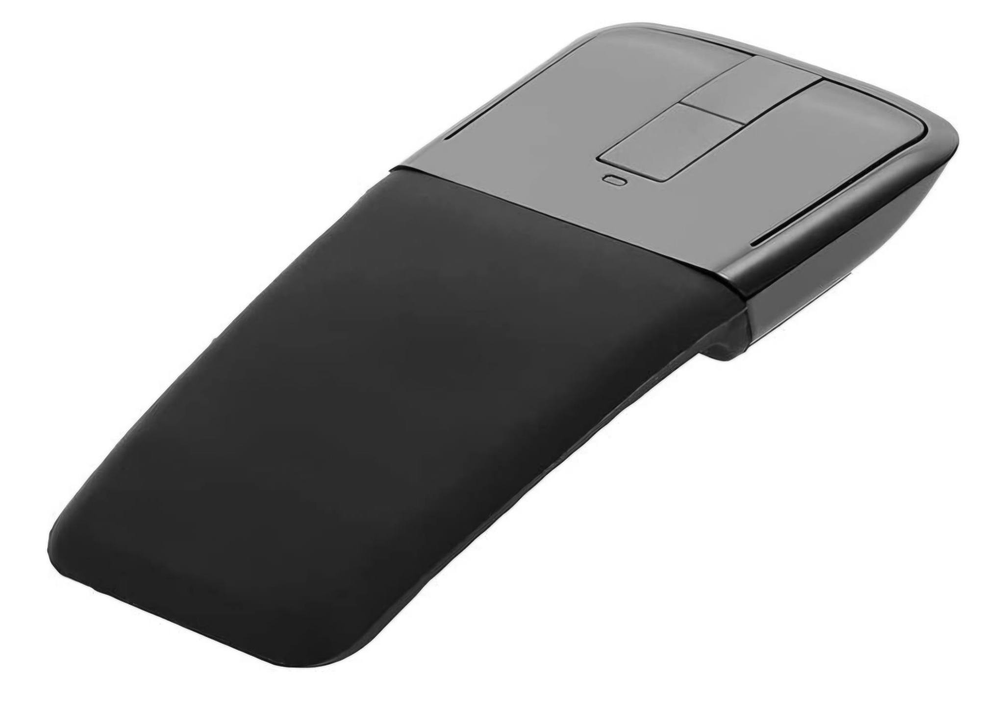 Foldable Arc Wireless Mouse, Silent Travel Mouse Rechargeable with Touch Control, USB Optical Computer Mice for PC Laptop, Plug and Play - Image 5