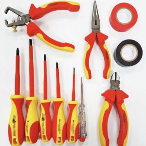 11 Piece Vde Electricians Tool Kit.