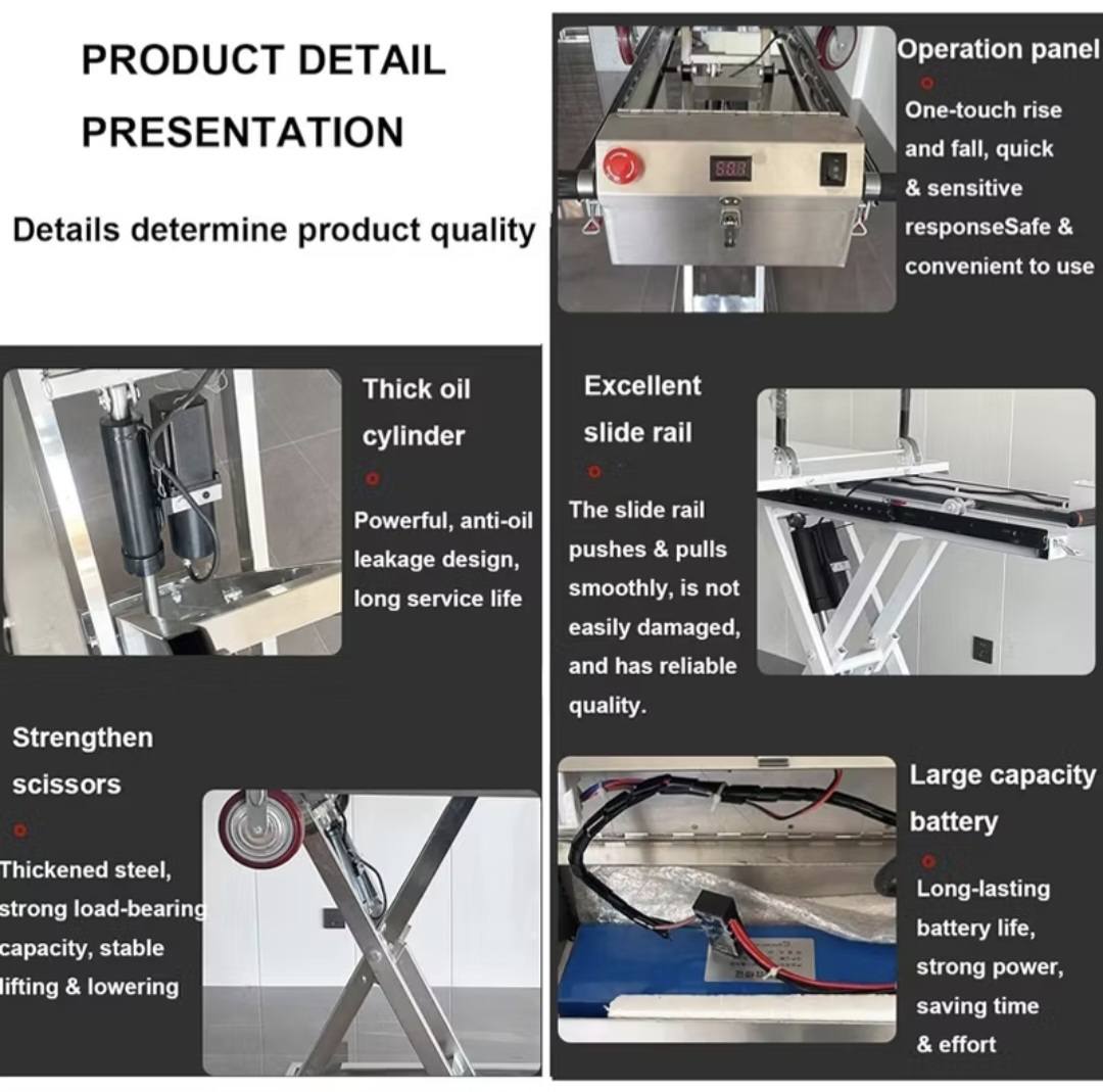 Multi-function hydraulic lifting platform Trolley, Takes 300kg - Image 4