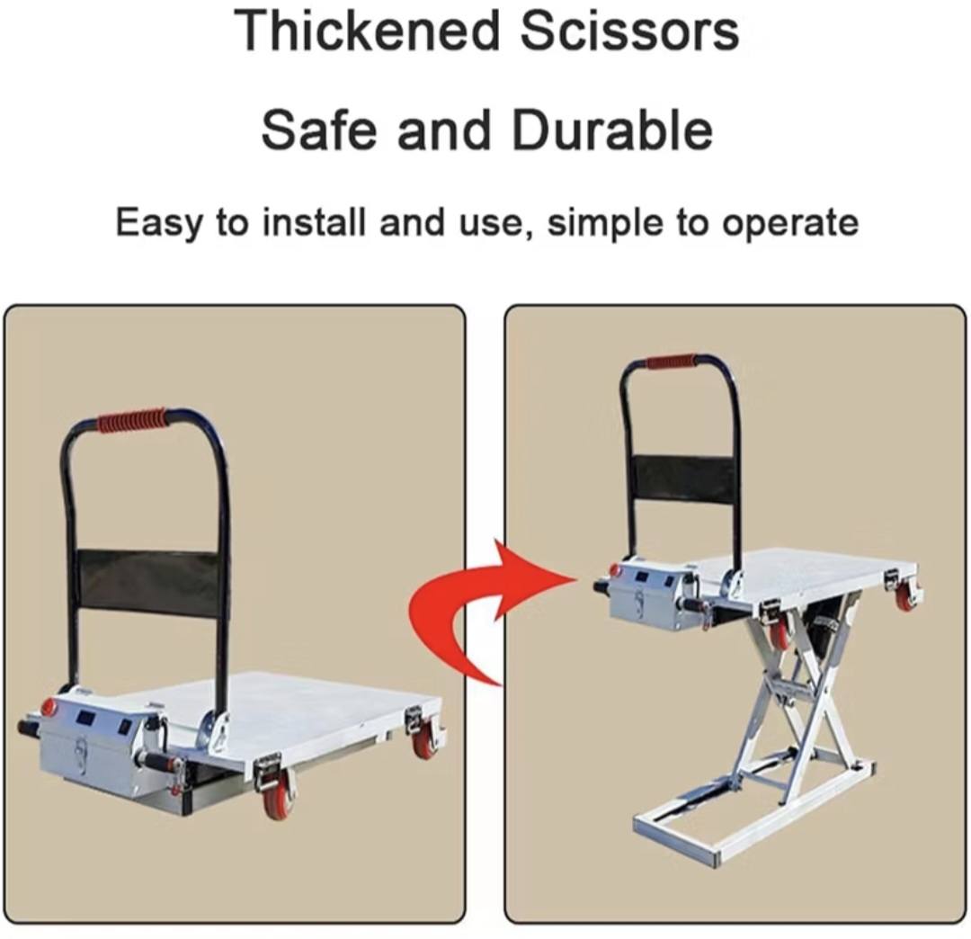 Multi-function hydraulic lifting platform Trolley, Takes 300kg - Image 5