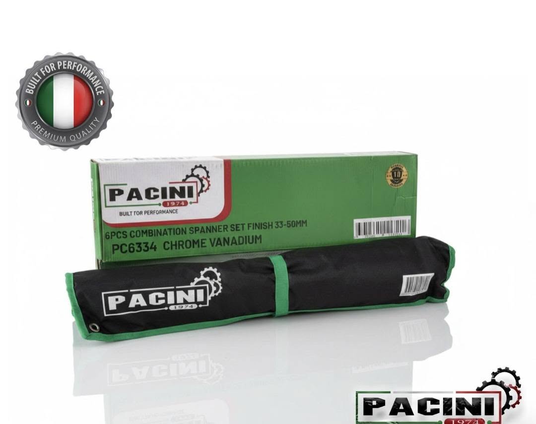 6 Piece Combination Spanner/Wrench Set 33mm - 50mm (Matt Finish) - Image 6