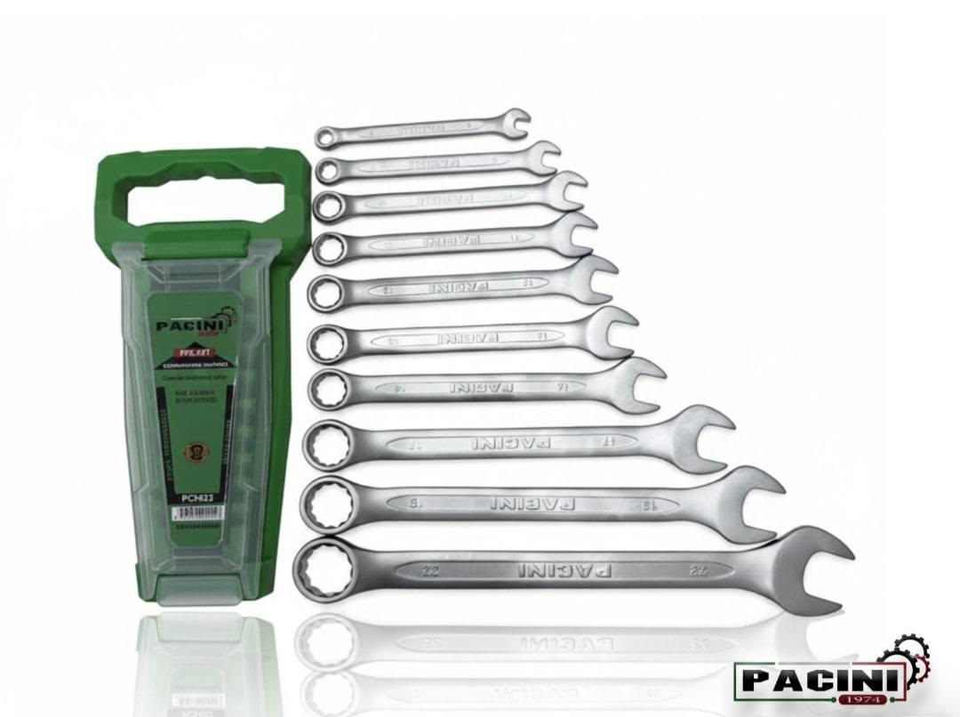 10 Piece Combination Spanner Set Matt finish 6mm - 22mm - Image 3