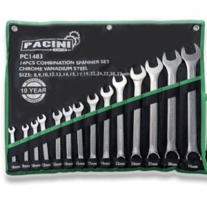 14 Piece Combination Spanner/Wrench Set matt finish 8mm - 32mm