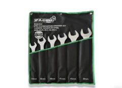 6 Piece Combination Spanner/Wrench Set 33mm - 50mm (Matt Finish)