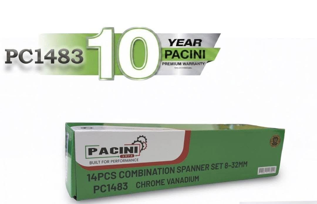 14 Piece Combination Spanner/Wrench Set matt finish 8mm - 32mm - Image 9