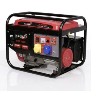 Pacini 3.5KVA Petrol Generator - 3kW 110V or 240V Output
