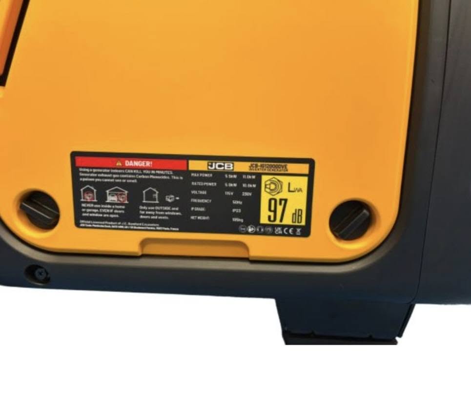 JCB-IG12000DVE 11000W Petrol Inverter Generator - Image 5