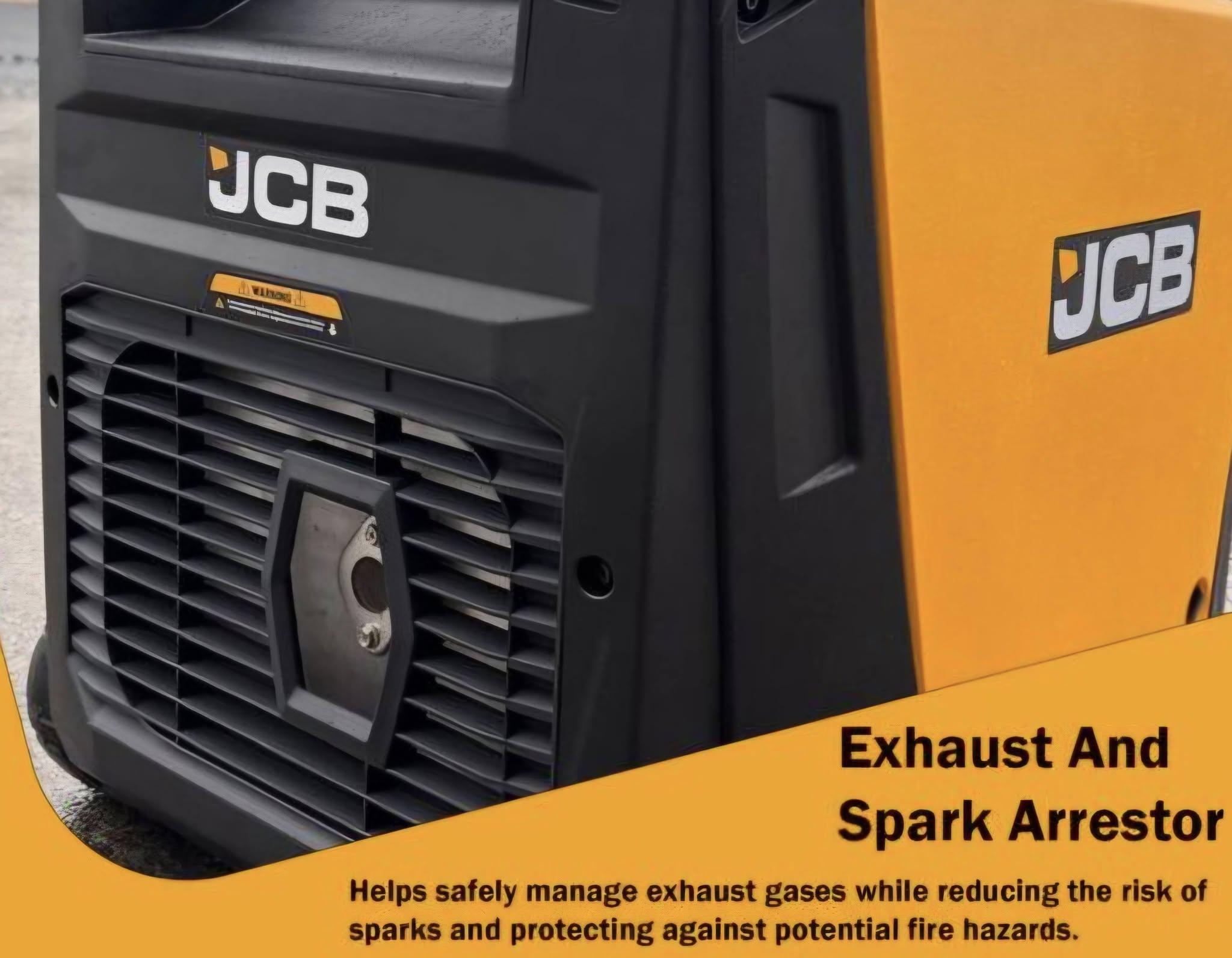 JCB 8500W Portable Petrol Inverter Generator - Image 3