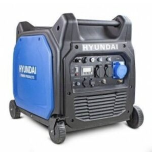 Hyundai 6600W/6.6kW Remote Electric Start Petrol Portable Inverter Generator