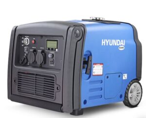 Hyundai 3200W Portable Petrol Inverter Generator Really Quiet for Camping